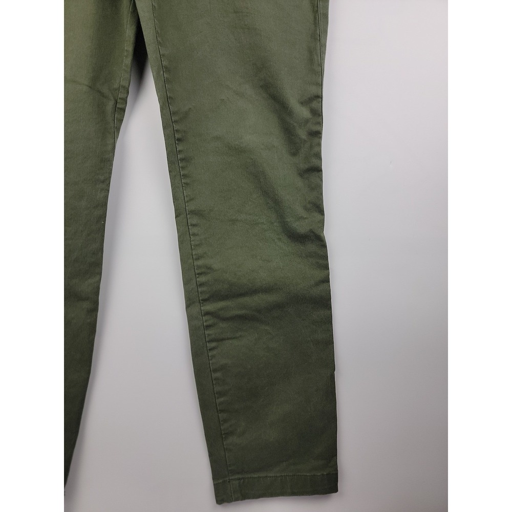 Banana Republic Factory Olive Green Utility Slim Patch Pocket Pants Mens 8 32x26 - Picture 7 of 13